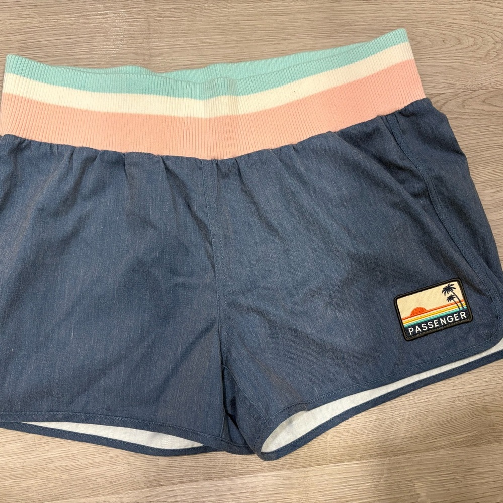 Passenger Explore Recycled All Purpose Shorts - Dark Denim - L